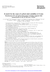 A search for the cause of cyclical wind variability in O stars