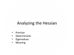 4.10 Applications of Hessians