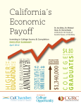 California`s Economic Payoff: Investing in