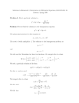 Solutions to Homework 6, Introduction to Differential Equations