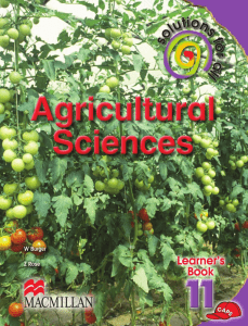 Basic Agricultural Chemistry - Macmillan Education South Africa