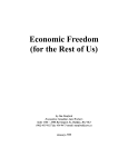 Economic Freedom (for the Rest of Us)