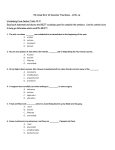 ELA Seventh Grade Common Final Exam