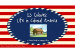 13 Colonies Powerpoint Lesson [Read