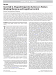 Inverted-U–Shaped Dopamine Actions on Human