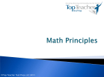 Basic Math Concepts - Top Teacher Test Prep