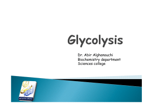 3-Glycolysis BCH340