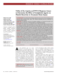 Utility of the Aspirin and P2Y12 Response Assays to Determine the