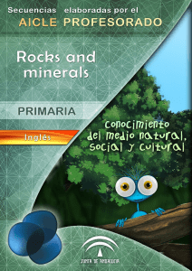 Rocks and minerals - Junta de Andalucía