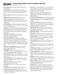 Print › United States History Total Complete Glossary | Quizlet