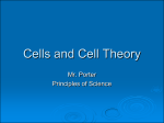 Cells and Cell Theory