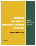 EVERYDAY ENGINEERING EXAMPLES FOR SIMPLE CONCEPTS