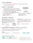 1.6 Notes Scientific Notation Standard Form → Scientific Notation