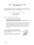 Exam I, vers. 0001 - University of Colorado Boulder