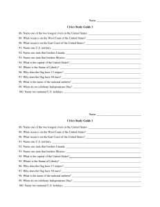 Name Civics Study Guide 1 88. Name one of the two