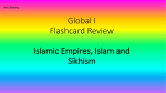 Islamic Empires, Islam and Sikhism