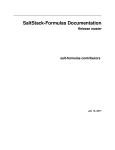 SaltStack-Formulas Documentation