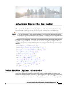Networking Topology For Your System