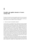 1 Scientific and applied rationales of remote sensing study