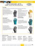 chemical reSiStant GloveS