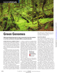 Green Genomes - Columbia Blogs