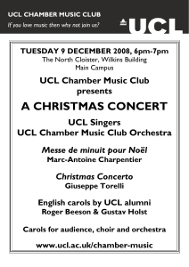 A Christmas concert