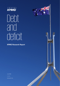 Debt and deficit: KPMG Research Report