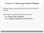 Chapter 10: Asian and African Theatre