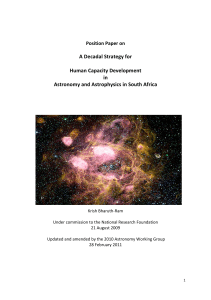 A Decadal Strategy for Human Capacity Development in Astronomy