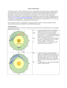 Guide to Seismic Phases