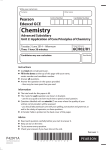 Question Paper - Revision Science