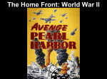 The Home Front: World War II