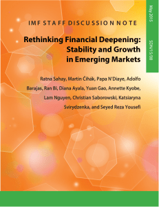 Rethinking Financial Deepening: Stability and Growth
