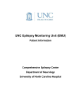 UNC Epilepsy Monitoring Unit (EMU)