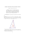 ALBIME TRIANGLES OVER QUADRATIC FIELDS 1. Introduction