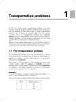 Transportation problems - Pearson Schools and FE Colleges