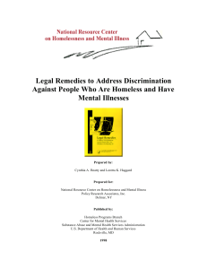 Legal Remedies to Address Discrimination Against People Who Are