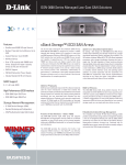 xStack Storage™ iSCSI SAN Arrays - D-Link