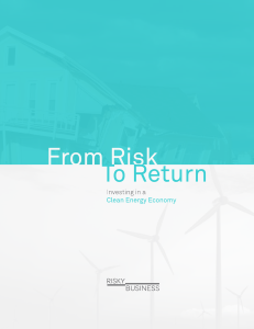 From Risk to Return | Investing in a Clean