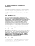 5.7 Quantity Relationships in Chemical Reactions