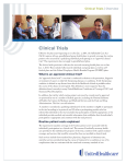 Clinical Trials - UnitedHealthcare