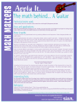 The Math behind a Guitar - Society for Industrial and Applied