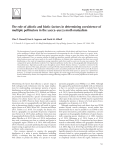 The role of abiotic and biotic factors in determining coexistence of