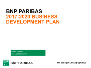 Success of the 2014-2016 Business Development Plan