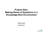 Making Sense of Questions in a Knowledge