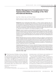 Medical Management of Asymptomatic Primary Hyperparathyroidism