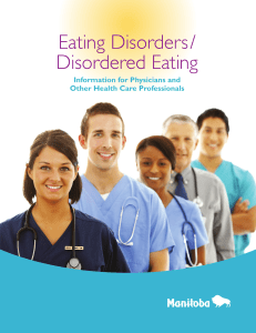 Eating Disorders / Disordered Eating