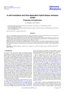 A self-consistent and time-dependent hybrid blazar emission model
