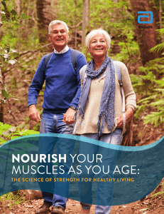 nourish your muscles as you age