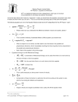 0117 Lecture Notes - AP Physics 1 Equations to
